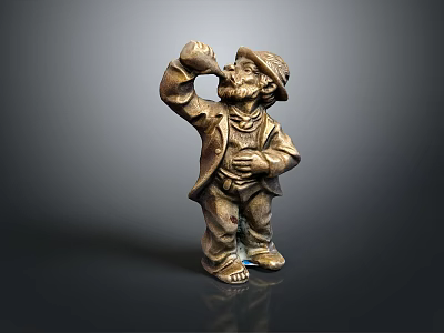 Dwarf Gnome Female Dwarf Female Gnome Female Elf Cartoon Witch Magic Witch Magic Girl 3d model