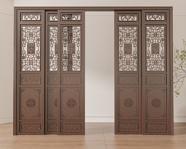 sliding door 3d model