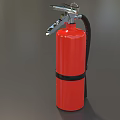 Fire Extinguisher Handheld Fire Extinguisher Small Fire Extinguisher Low Face Number Low Model Simple Model Game Sub-era Film and Television Level Super Realistic High Precision 3d model