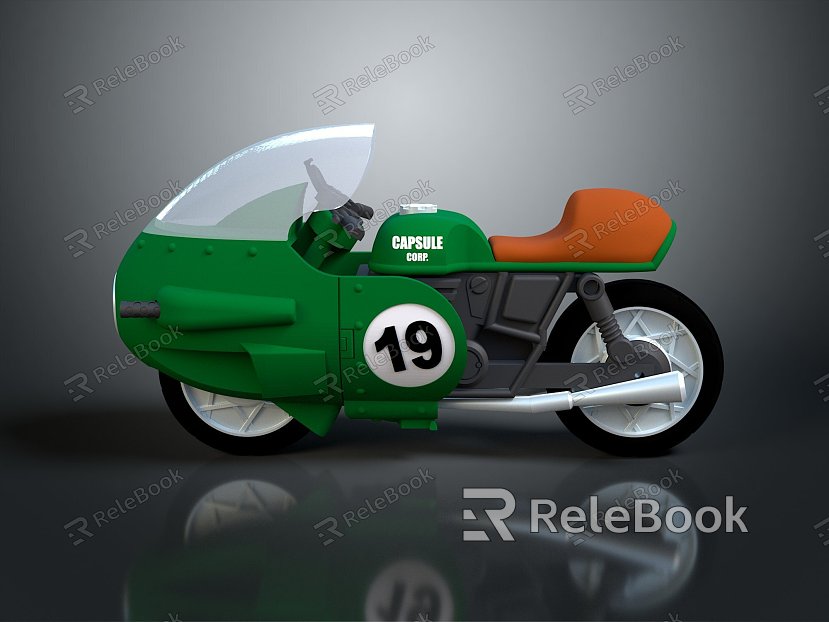 Motorcycle Two-wheeled Motorcycle Cross-country Motorcycle Road Race Motorcycle Motor Vehicle Transport model