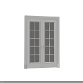 Modern Wine Cabinet With Glass Doors Interior Lighting And Wine Display Shelves