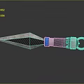 Dagger Sword Knife Bayonet 3d model
