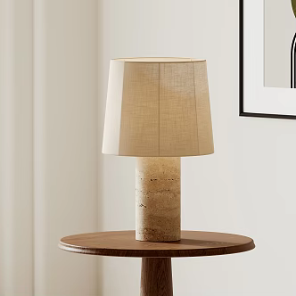 Quiet Wind Table Lamp Bedhead Table Lamp Hole Table Lamp 3d model