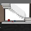 Modern Stairs 3d model