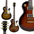Gibson Les Paul Electric Guitar With Multiple Angles Detailed Body Neck And Hardware Views