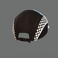 Police Baseball Cap Hat Police Fashion Baseball Cap Cap Cap 3d model