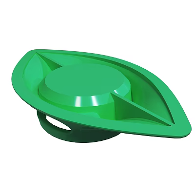 DIY Maple Leaf Candlestick Gum Dropping Mold Three-hole Cross-border Love Candle Storage Box Pineapple Candlestick Silicone Mold 3d model