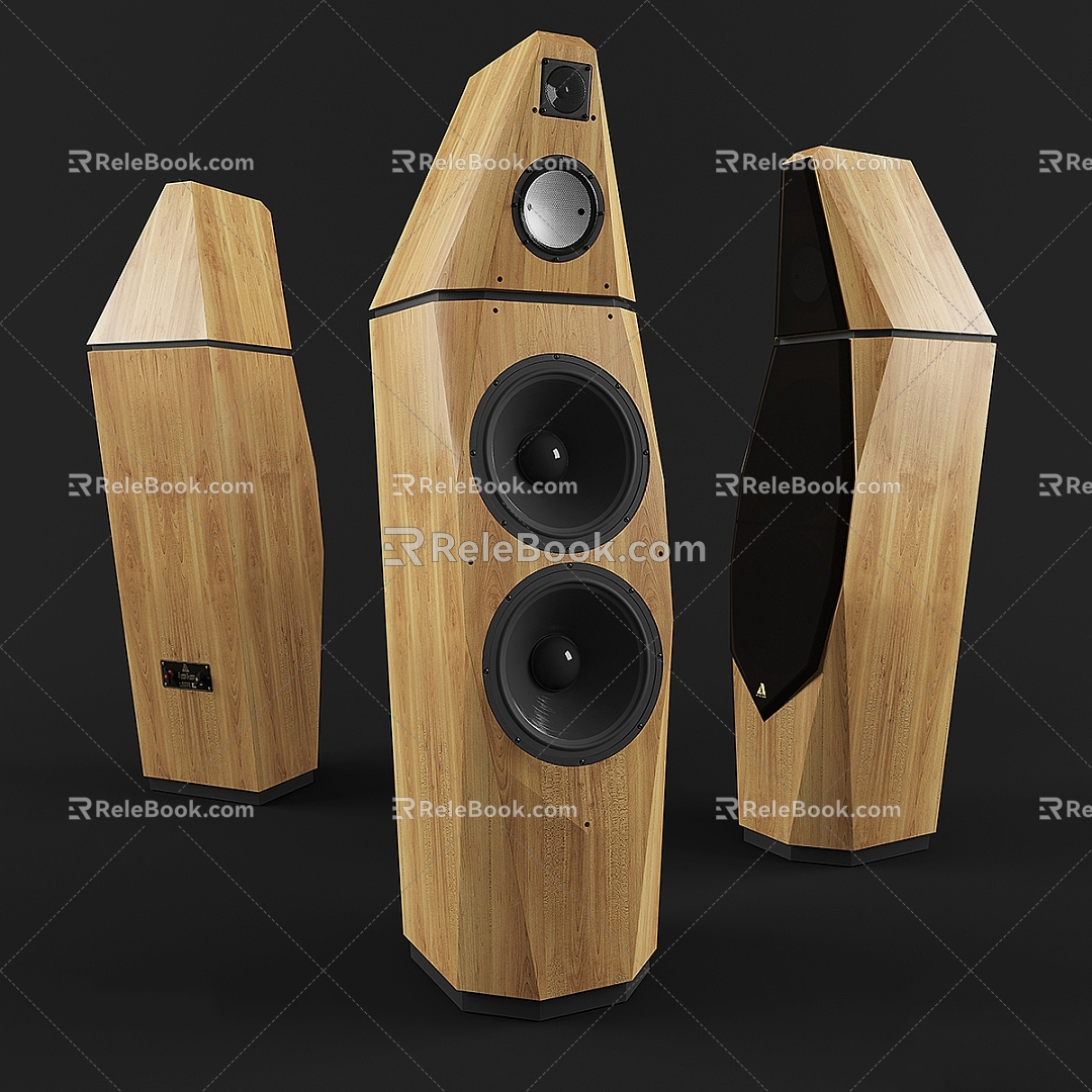 Audio speaker speaker player fashion electrical appliances home appliances 3d model