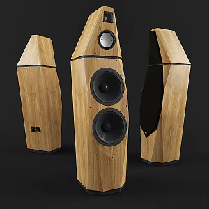 Audio speaker player fashion electrical appliances home appliances 3d model