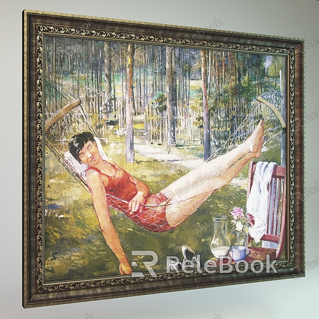 Decorative Painting Painting Frame Decorative Painting Hanging Painting Figure Painting Landscape Painting Art model