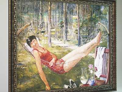 Decorative Painting Frame Decorative Painting Hanging Painting Figure Painting Landscape Painting Art model