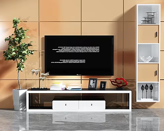 Furniture jewelry combination 3d model