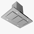 Siemens Stainless Steel Range Hood With Control Panel And Lighting Features