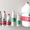 Beverage Coke Sprite Soda Cans Cans Bottles Coke Bottles Beverage Drinks Fanta 3d model
