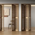 Modern Shutter Door Shutter Folding Door Shutter Partition Door Folding Door Balcony Door Kitchen Door 3d model