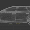 Sleek White Volkswagen Electric Wagon With Black Roof And Modern Styling