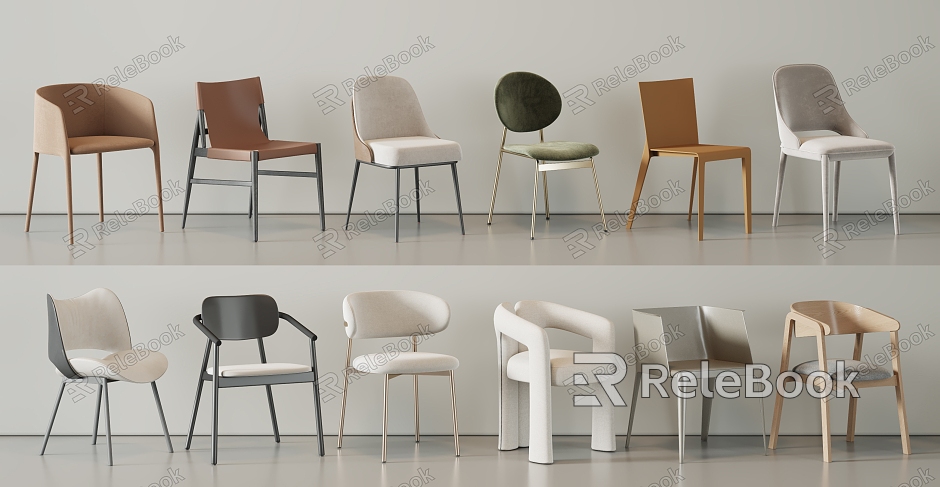 Single Chair Dining Chair model