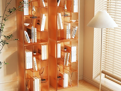 Bookshelf 3d model