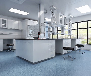 Laboratory 3d model