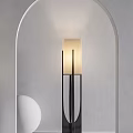 Modern lamp combination 3d model