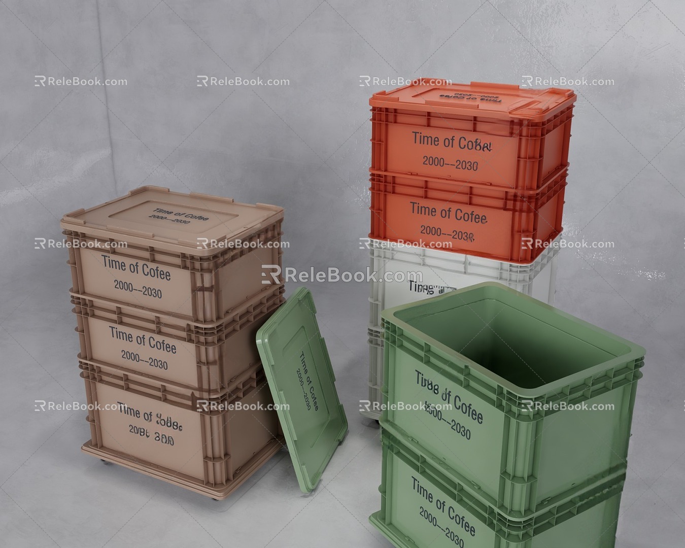 Industrial wind storage box model