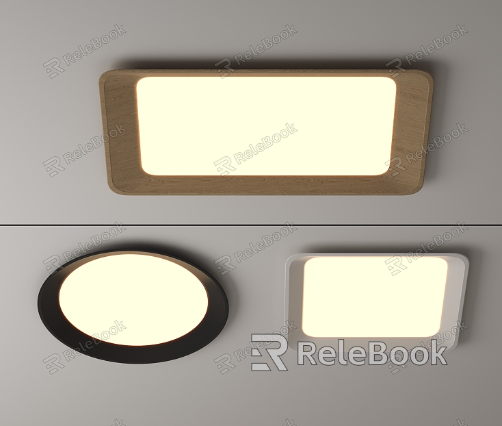 Ceiling light led ceiling light cream wind ceiling light round ceiling light square bedroom ceiling light model