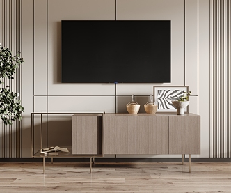 Modern TV Cabinet 3d model