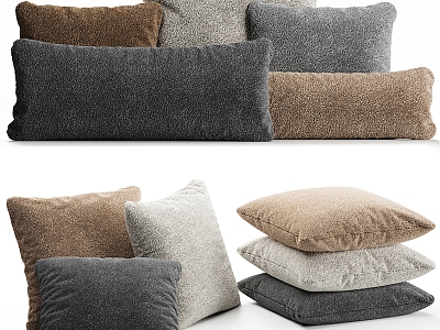 Modern pillow 3d model