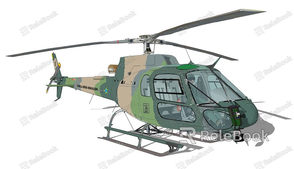 Modern Helicopter model