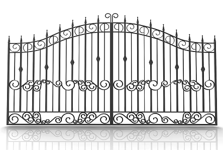Modern Gate 3d model