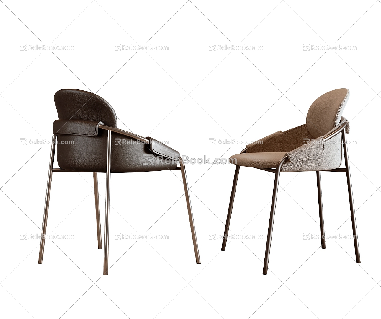 Modern Dining Chair 3d model