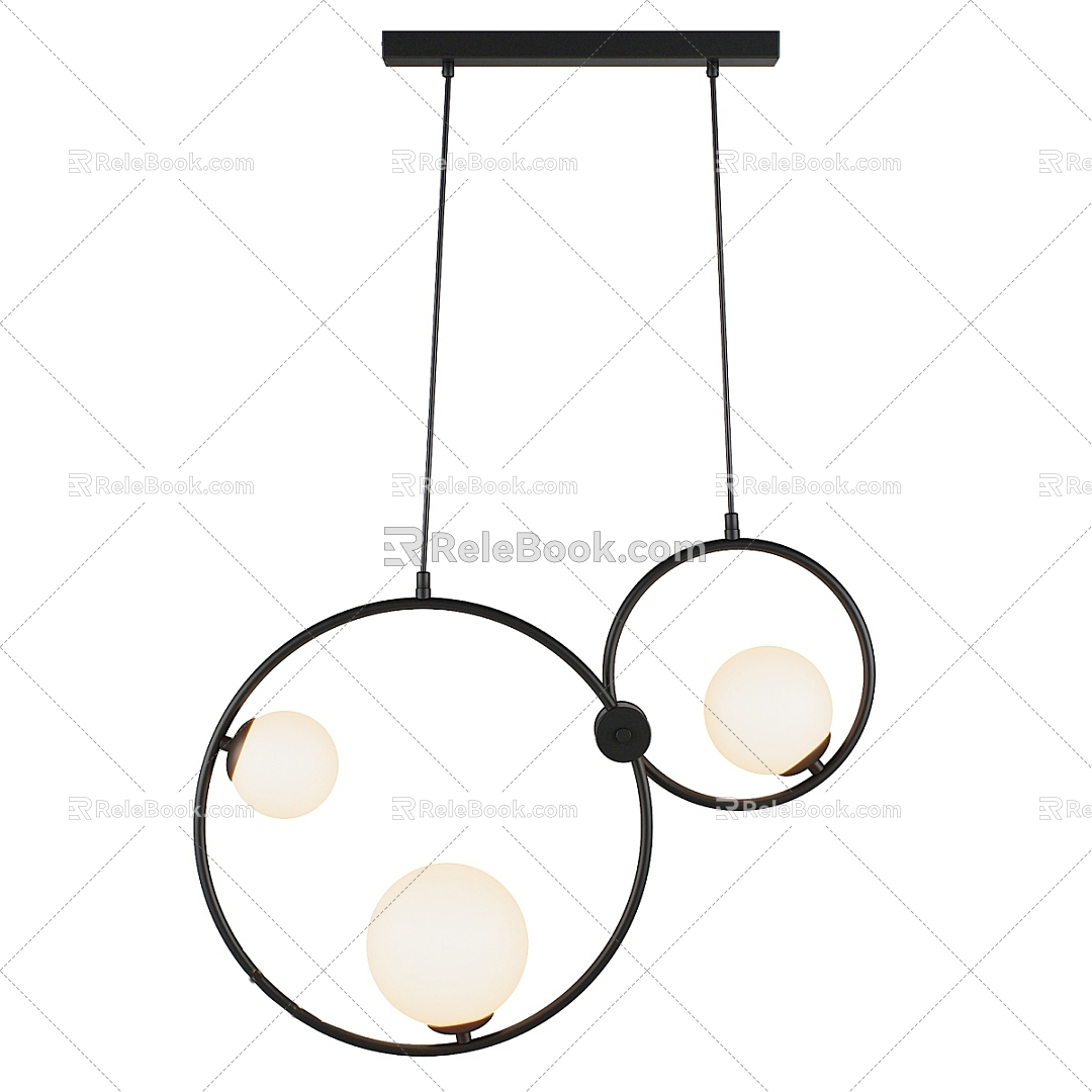 Modern Simple Light Luxury Chandelier model