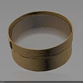 Traditional Round Bamboo Sieve with Fine Mesh Screen for Cooking and Baking Needs