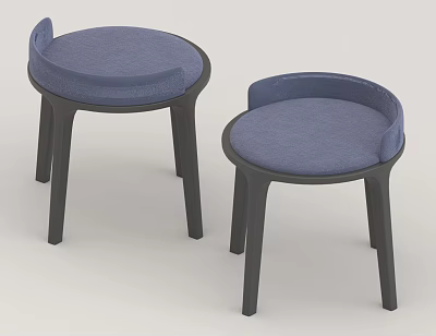 Stools Dining Chair 3d model Stools Dining Chair 3d model