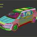 Blue Modern SUV With Sleek Body Design Sunroof And Alloy Wheels