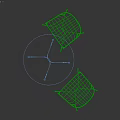 Black Round Table With Wire Frame Chairs Modern Stylish Furniture Set For Home Interior