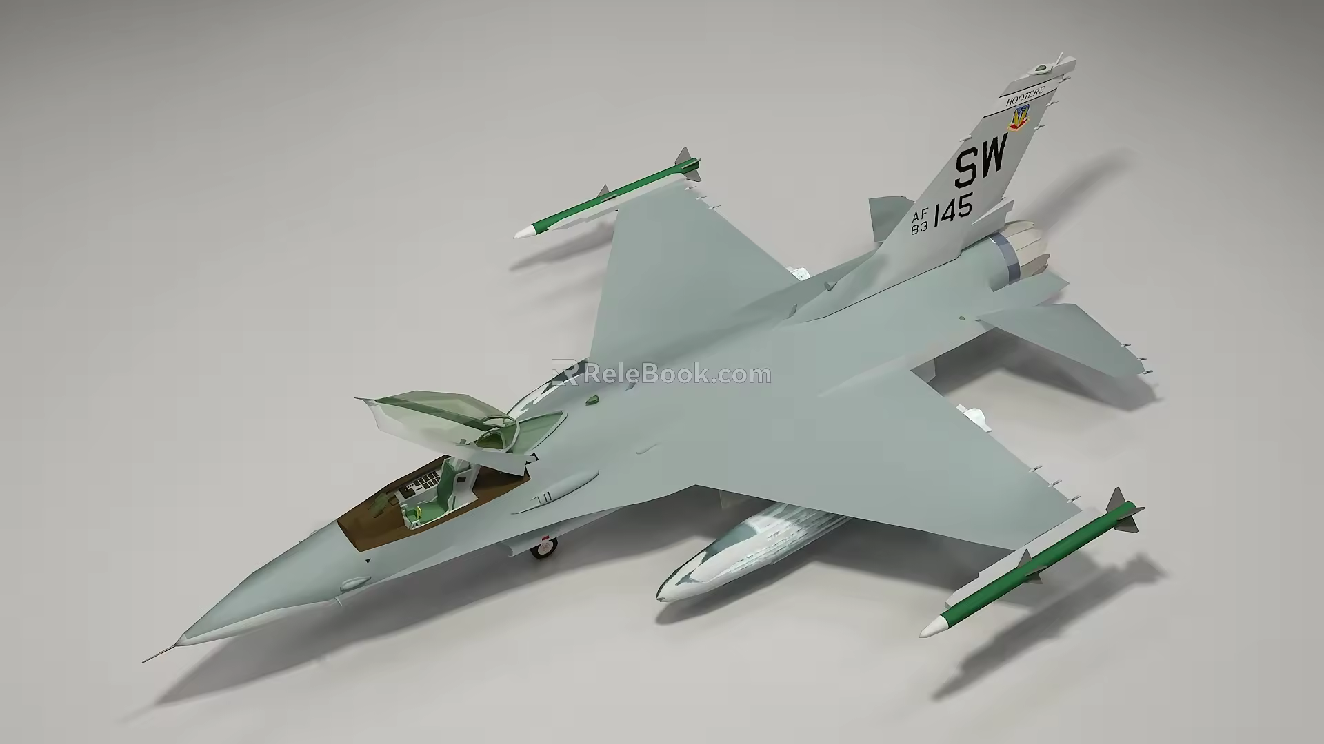 Modern Fighter 3d model