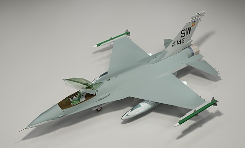 Modern Fighter 3d model