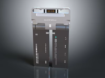 ECLFTOOLS AI Electronic Device With Display Buttons And Dual Units Design 3d model