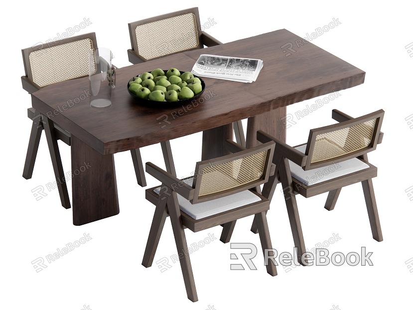 Silent Wind Dining Seat model