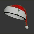 Modern Hat Christmas Hat Cartoon Christmas Hat 3d model