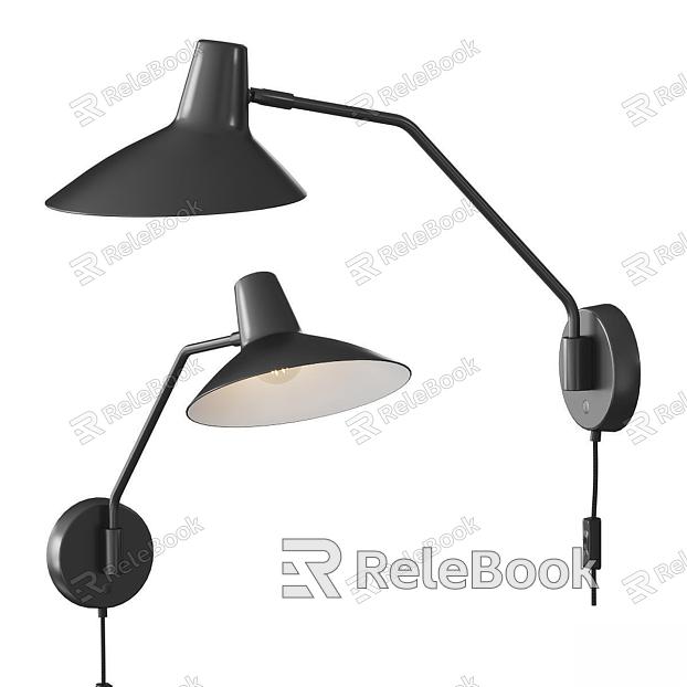 Modern wall lamp model