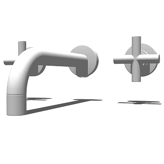 Modern faucet 3d model