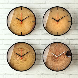 Modern Clock Wall Clock 3d model