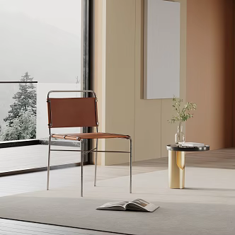 Modern Dining Chair 3d model
