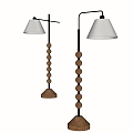 Modern floor lamp 3d model