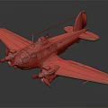 Classic Twin Engine Passenger Aircraft Model With Gray Exterior And Detailed Design