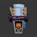 Maxima Shopping Cart Filled With Household Items And Large Wheels Design