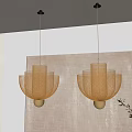 Modern chandelier 3d model