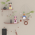 Home Storage Rack Mickey Mouse 3d model